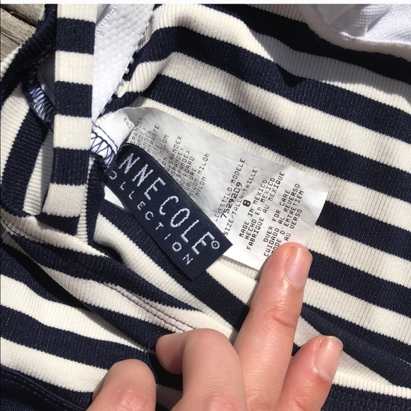 Vintage Anne Cole swimsuit, size 8 - Picture 3 of 5